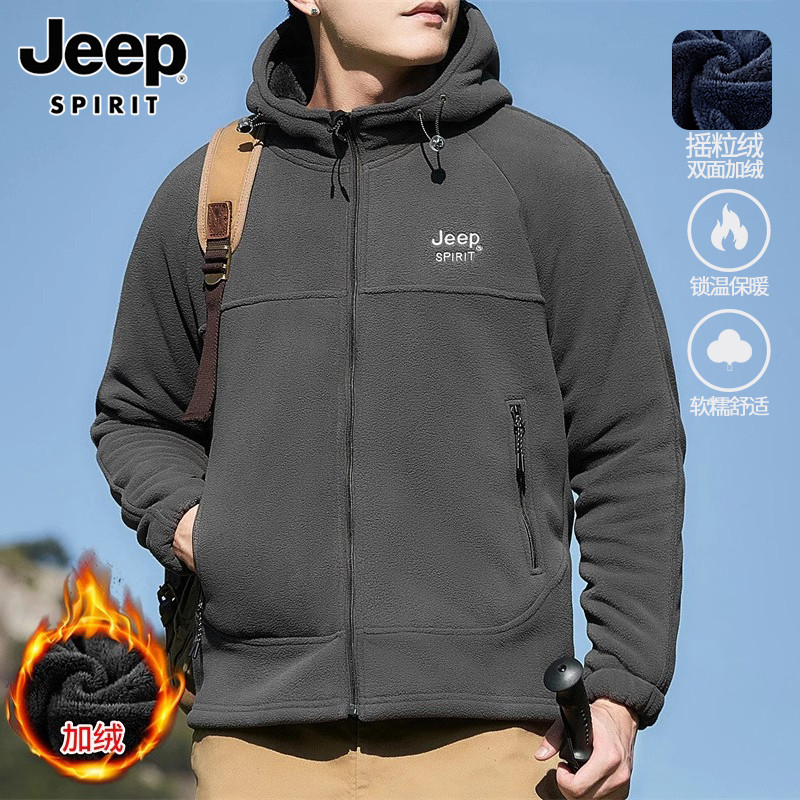 JEEP Jeep SPIRIT Jaket Pria Musim Dingin