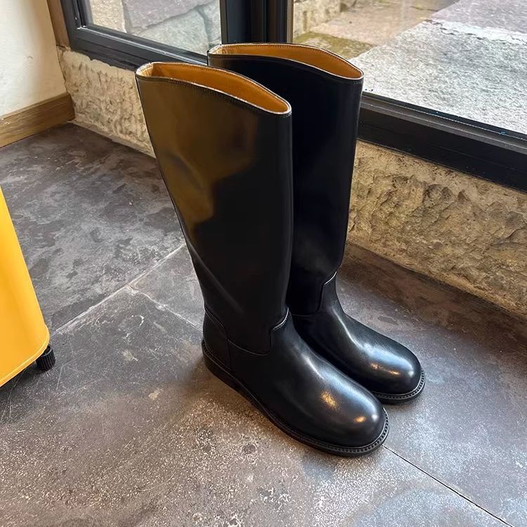 Sepatu boots tinggi wanitaGaya Baru Dongmen Women's Long Boots Korea Selatan Musim gugur/Musim dingi