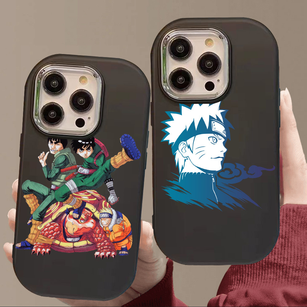 O-106 Naruto Uzumaki Hitam Silikon Casing untuk Realme 11 Pro C11 N53 C55 C67 C65 C63 C61 Note 50