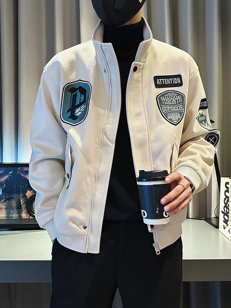 Jaket Kemeja Pria Tebal Musim Dingin Lengan Panjang