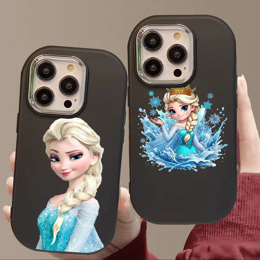 O-50 Frozen Hitam Silikon Casing untuk Realme 11 Pro C11 N53 C55 C67 C65 C63 C61 Note 50