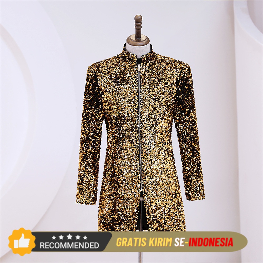 Jas Pesta Pernikahan Pria Premium ImportPakaian baju baju lembut selimut laki-laki pakaian pesta stu