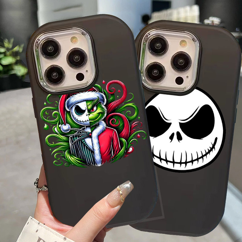 O-117 Before Christmas Hitam Silikon Casing untuk Realme 11 Pro C11 N53 C55 C67 C65 C63 C61 Note 50