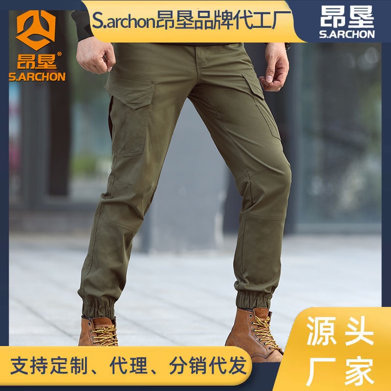 Celana Tactical Pria Glock Tactical Pants Man's Spring and Autumn Leggings Comfortable and Versatile