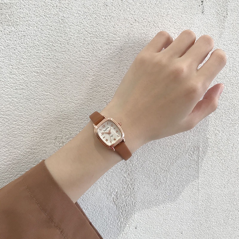 Jam Tangan Wanita Advanced Watch 2023 New Women's Style Small and Exquisite Design for Junior High S