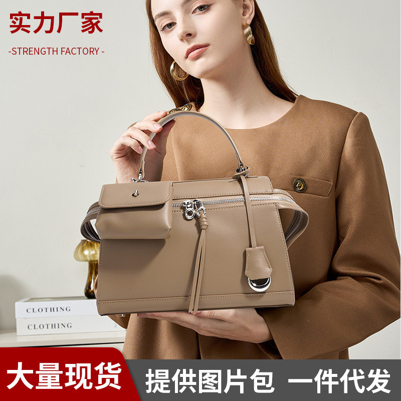 Tas Wanita  Kapasitas tangan untuk wanita, sapi biasa, nike kapasitas besar cross body, tas kulit wa