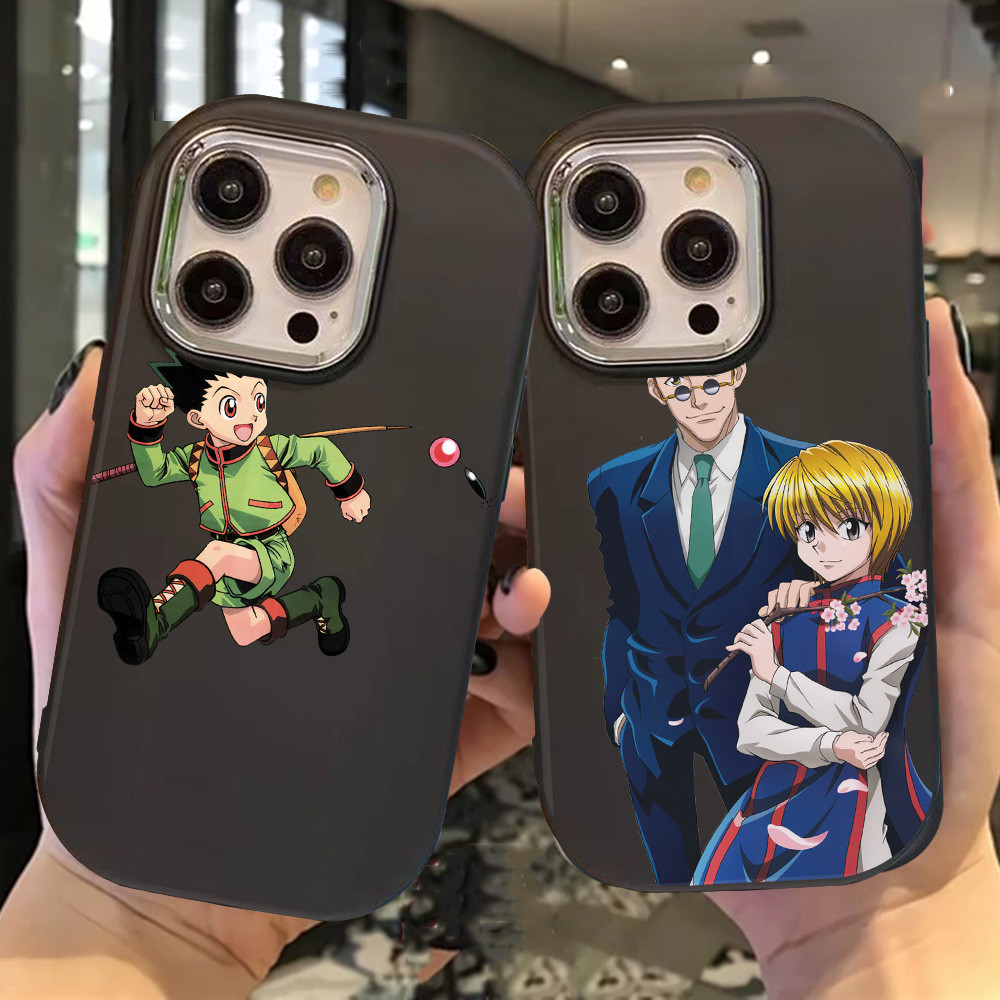 O-13 Hunter x Hunter Hitam Silikon Casing untuk Realme 11 Pro C11 N53 C55 C67 C65 C63 C61 Note 50