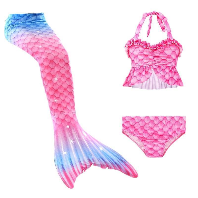 Baju Renang Mermaid Kostum putri duyung ekor baju renang gadis putri baju renang pakaian renang anak