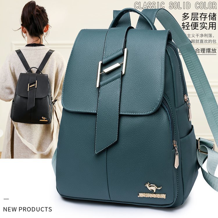 Tas Ransel Sekolah Backpack Women's 2023 New High Capacity Women's Backpack Atmosphere Trend Student