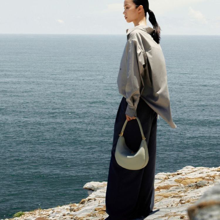 Tas Wanita Gaya Korea  Songmont Medium Moon Bend Bag, Designer crescent bag, spring/summer new singl