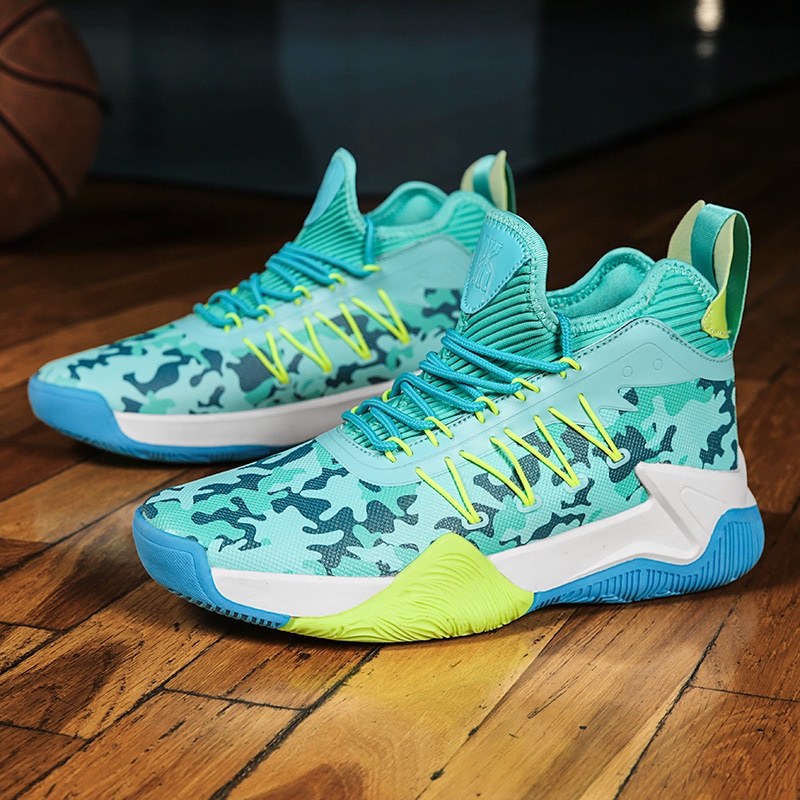 Sepatu Basket Putian High Top Men's Shoes Summer Breathable China-Chic Mandarin Duck Super Fire Men'