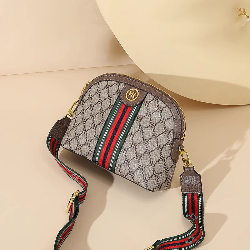 LANVERA tas wanita dengan tali bahu lebar sederhana