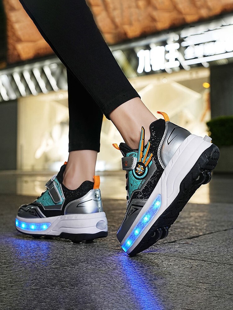 Heelys Roller Shoes Roller skates tinggi, roller skates siswa, girl boy roller skates, child adult s