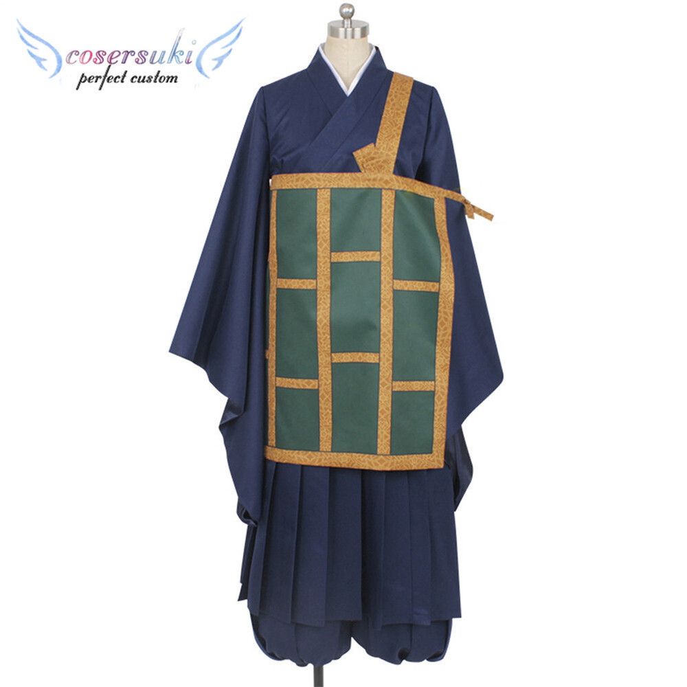 Geto Suguru Cosplay Karnaval Halloween Kostum Natal