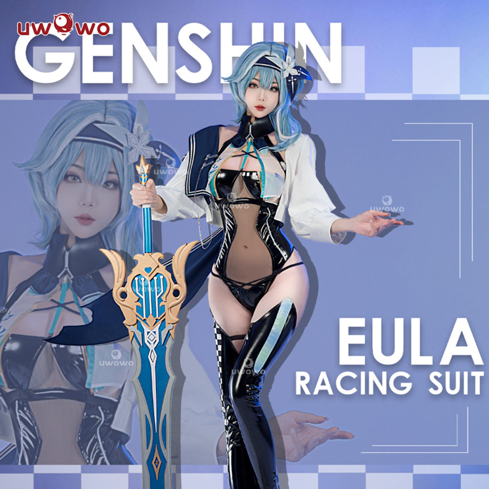 PRE-SALE UWO Genshin Impact Fanart Racing Eula Cosplay Kostum