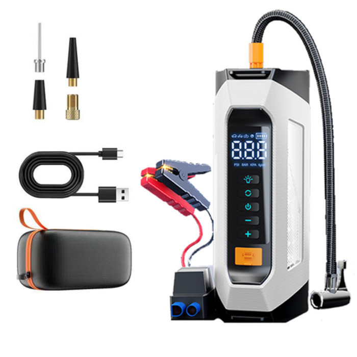 Emergency Starter Power Carry Iatable Pump All-in-one hine Lighter Magic Weapon High Capacity Car Ch