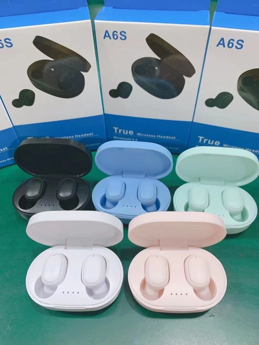 A6S Eksport 5.2 Wireless TWS Earbuds A6sM1E7 Bluetooth