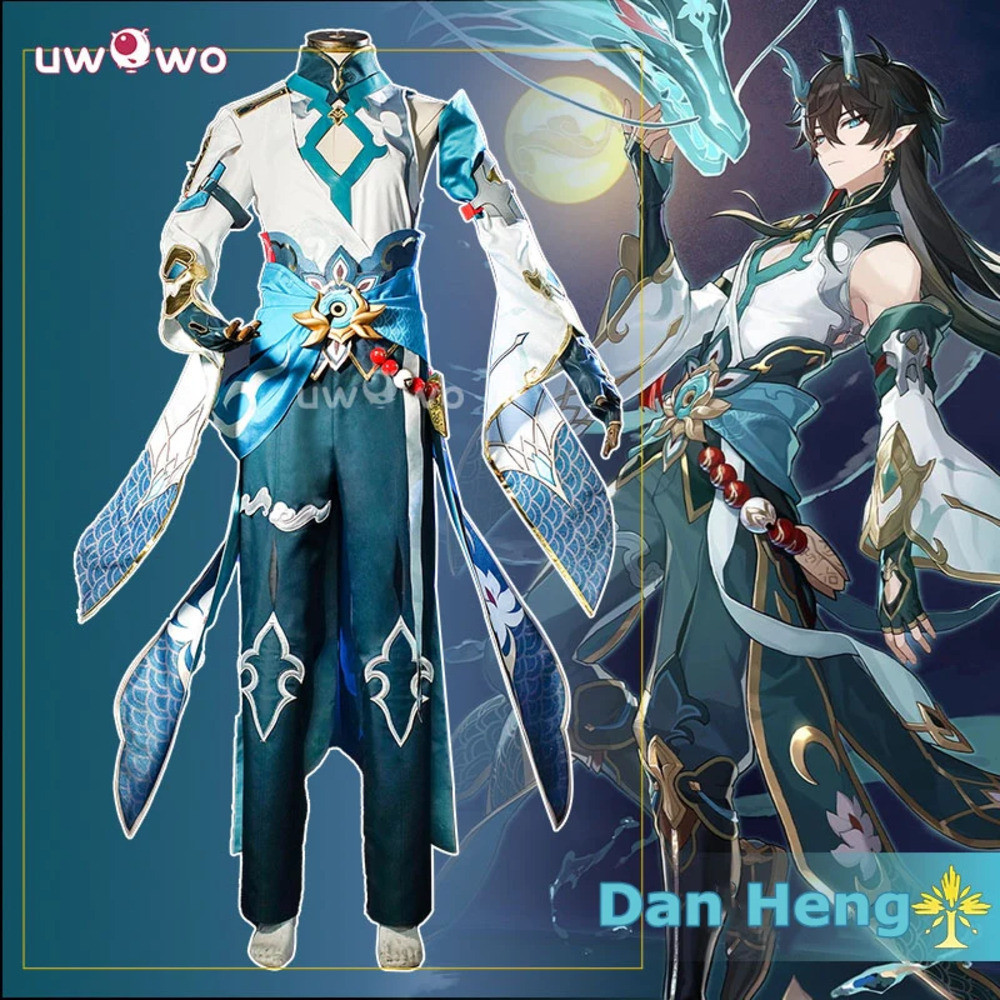 UWO Dan Heng Collab Series: Honkai: Star Rail DanHeng Imbibitor Lunae Danheng Cosplay Costume