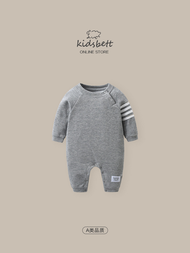Bayi semi baru lahir laki-laki bayi sepasang pakaian bulan penuh seratus hari sweater keluar baju mu
