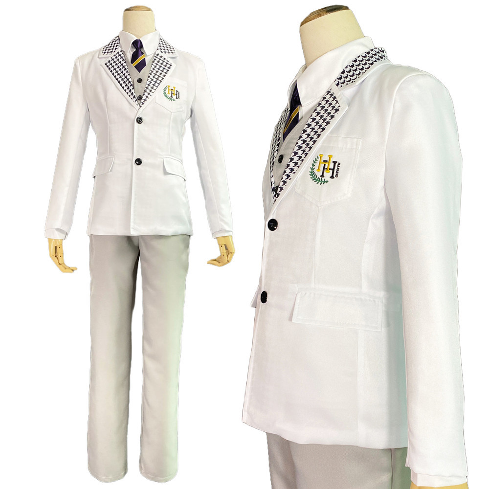 HOLOUN Blue Lock Anime Cosplay Costume Wig Episode Nagi Reo Mikage DK School Uniform Embroidery Suit