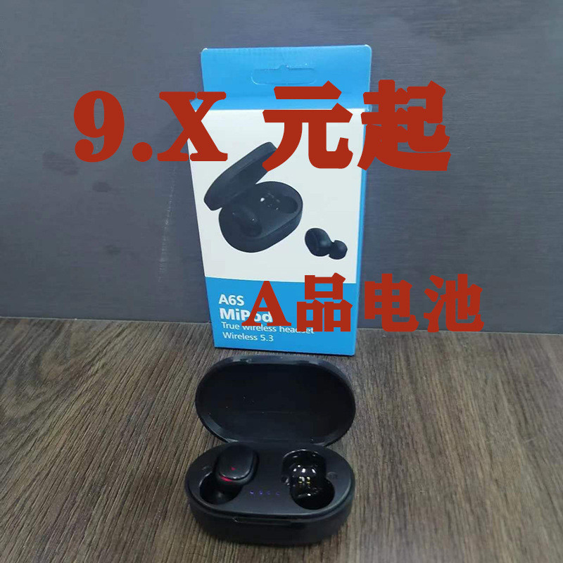 A6S E6S Y30 A7 E7S F9 TWS True Wireless Bluetooth Earphones in Ear Sport