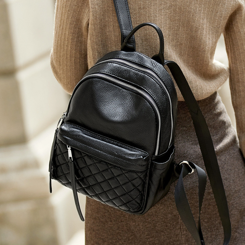 Tas belakang untuk wanita pada tahun 2023, versi Korea trendi baru, kulit yang luas dan fashionable 