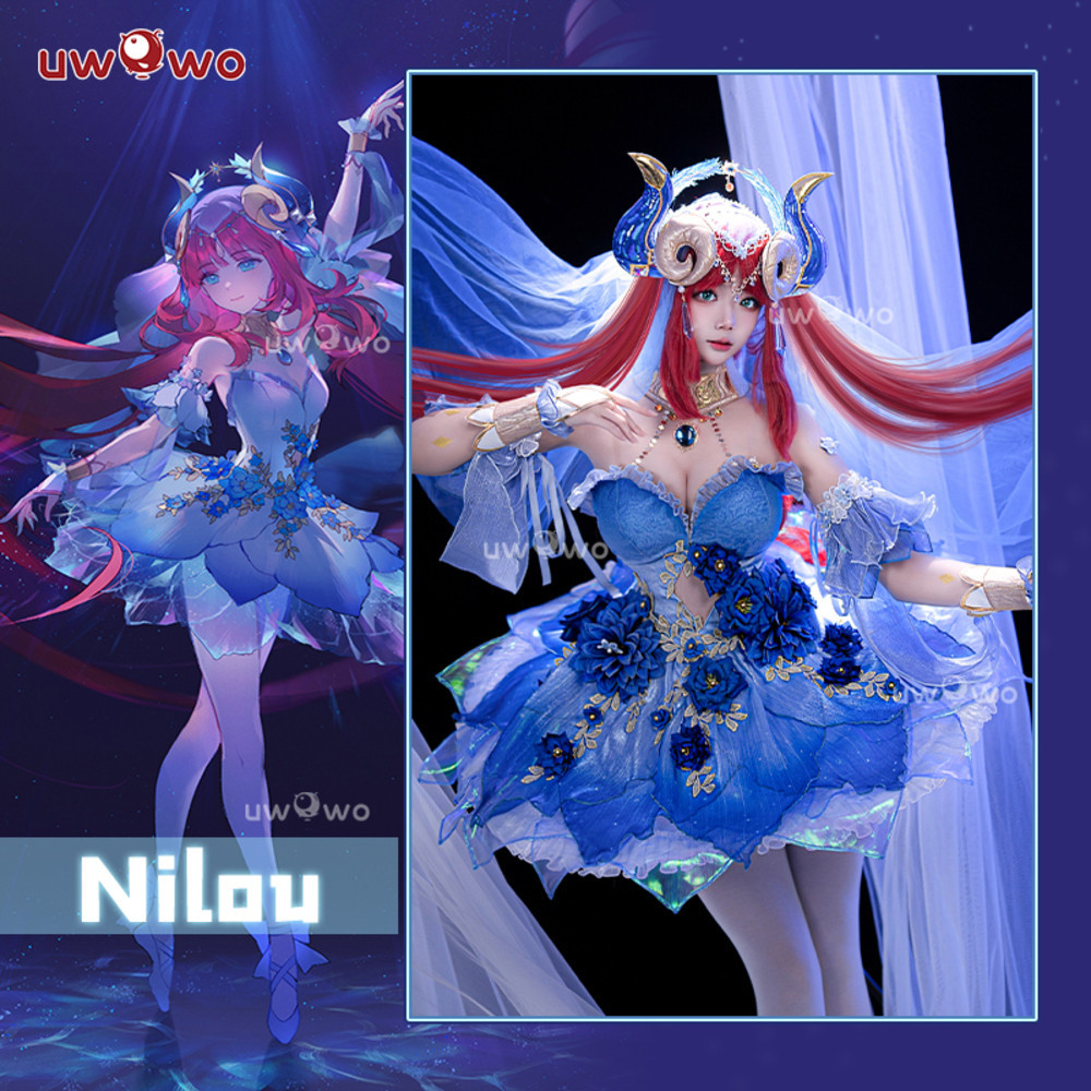 PRE-SALE UWO Genshin Impact Fanart Nilou Ballet Dress Cosplay Kostum