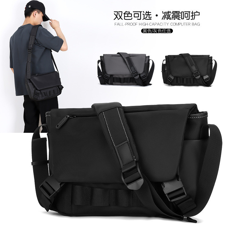 Tas punggung orang baru, kecil siswa, bisnis laki-laki, tas bahu tunggal kapasitas besar laki-laki