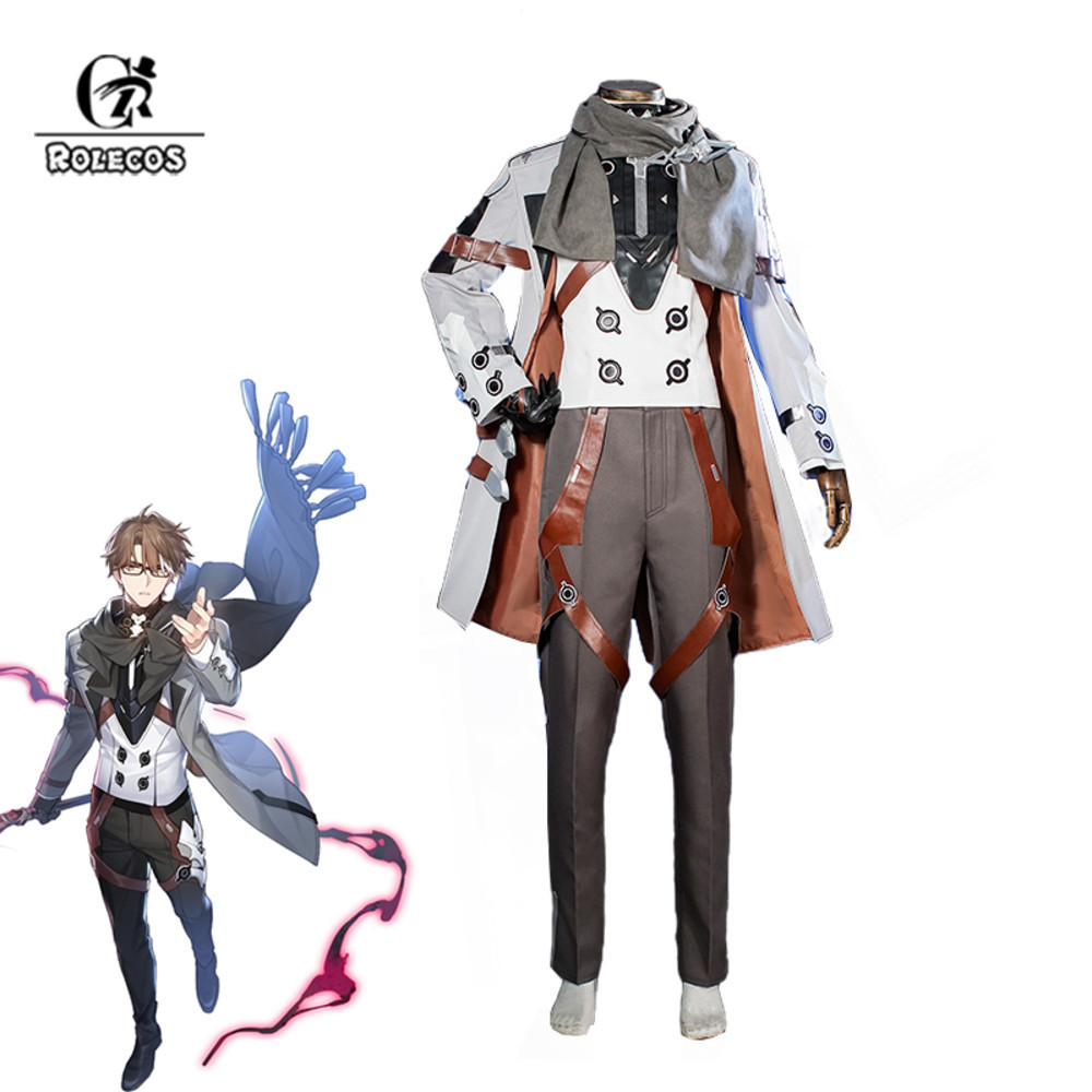 Peainan ROLECOS Honkai Star Rail Welt Yang Male Cosplay Costume Tooling Style Men Suit Halloween Car