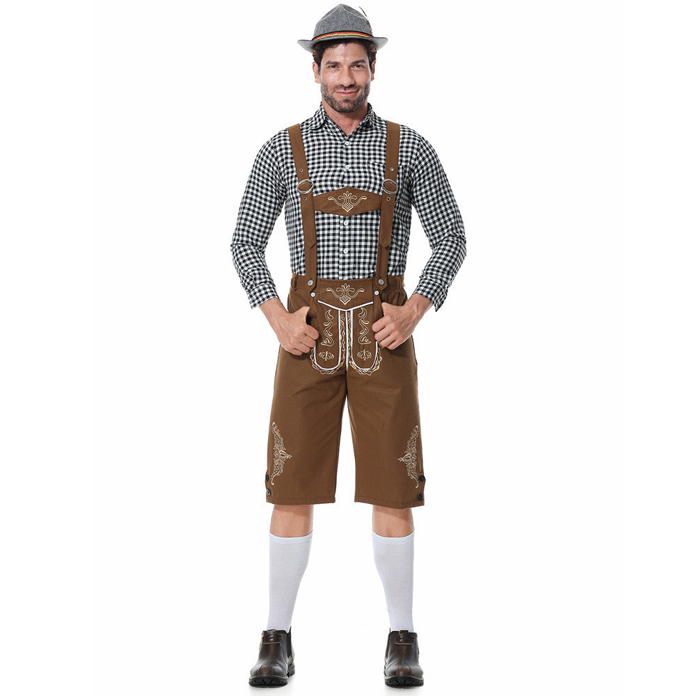 Kostum Festival Bir München Jerman Halloween tradisional Bavaria kostum prestasi etnis set