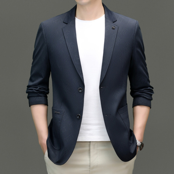 Spring/Summer Thin Business High end Top Casual Suit Slim Fit Korea Single West Coat Style Men's Clo