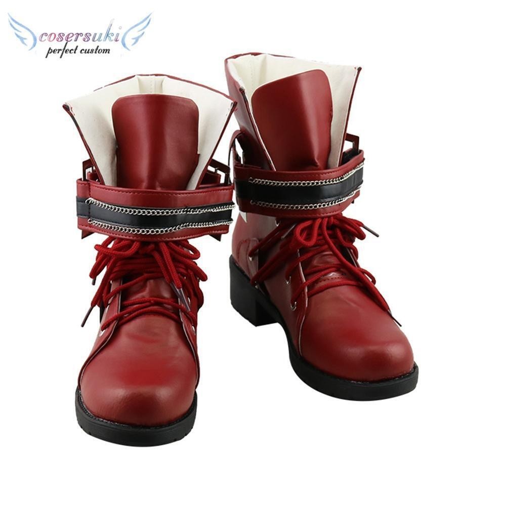 Fantasi Akhir 7: Jauhkan Tifa Lockhart Cosplay Shoes Boots Professional Handmade