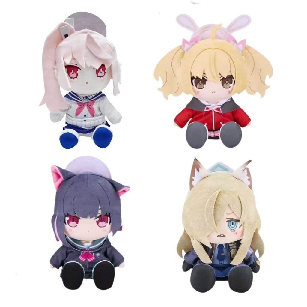 Boneka Mini  Baru Blue Archive Plush Biru Arsip permainan boneka plush