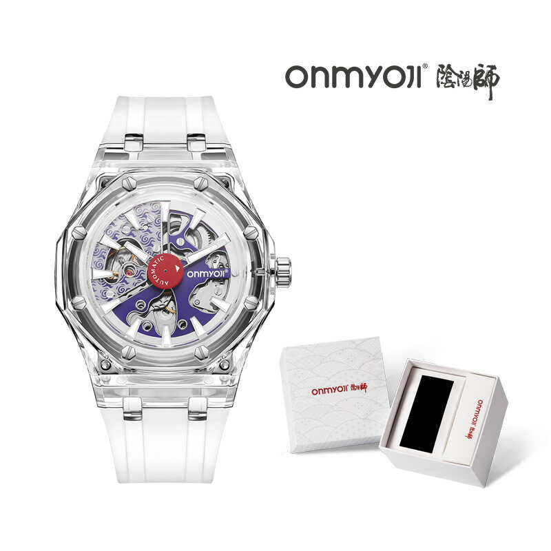 [Hadiah Tahun Baru] Yin Yang Master/Onmyoji Acrylic Mechanical Youth Versatile Quartz Watch