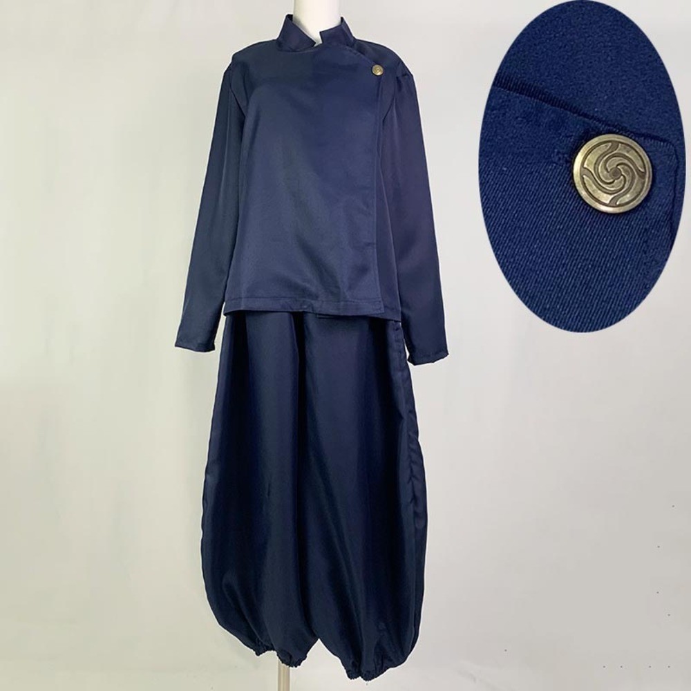 Sekolah Tinggi Suguru Geto Cosplay Uniform Pakaian Anime Kostum untuk Halloween Party Comic Con