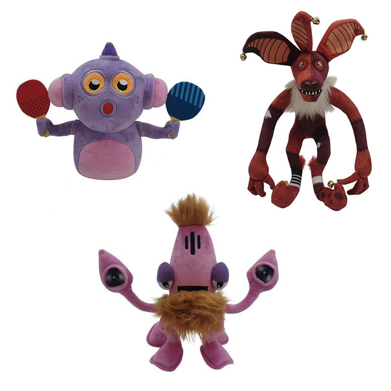 Boneka Lucu  Monster Singing-ku Wubbox Concert Chorus