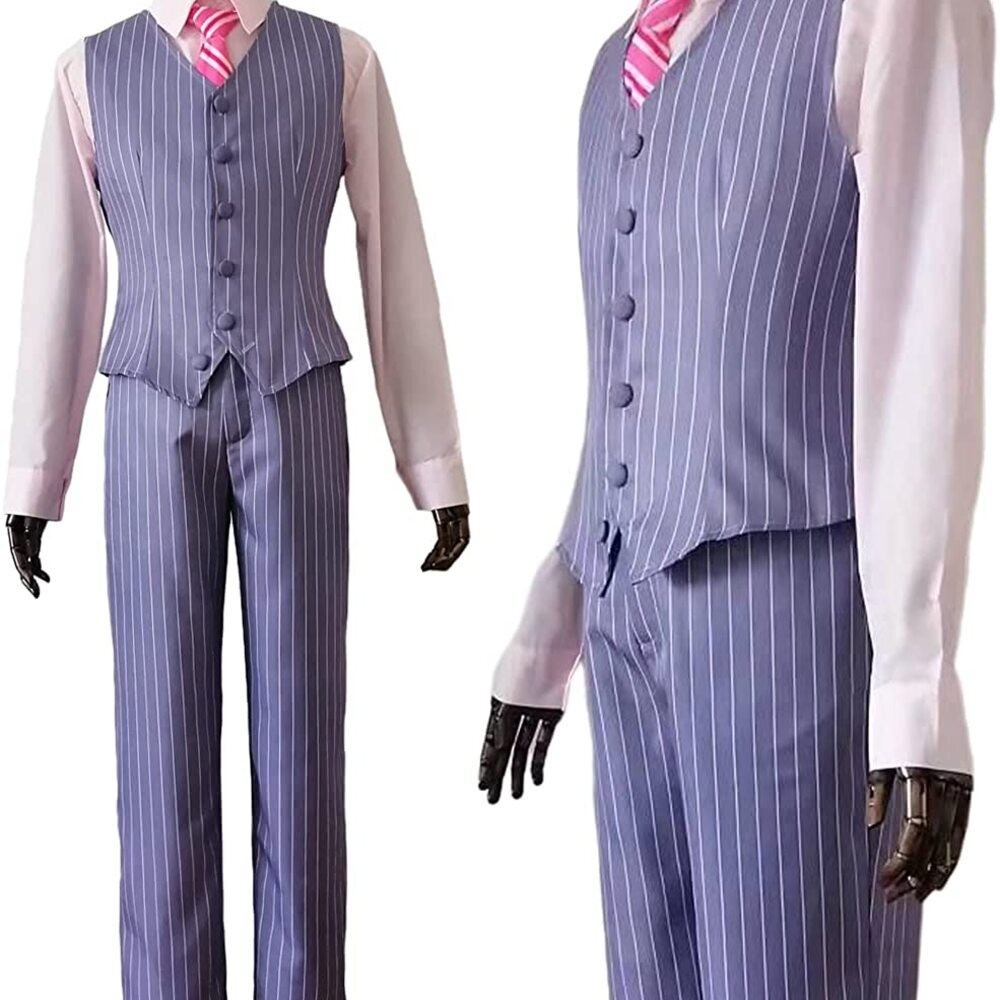 HOLOUN Tokyo Anime Cosplay Kostum Bonten Haruchiyo Sanzu 4PCS Sets Vest Casual Daily Wearing Hallowe