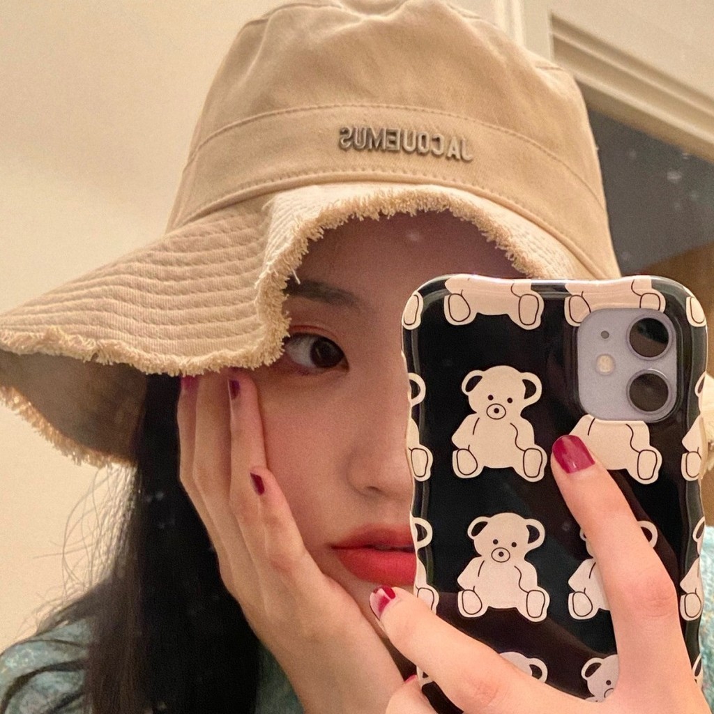 

Tempat Pensil Topi Wanita Hyunya gaya yang sama air musim panas mencuci brim besar Bucket liburan tepi kasar sling sunscreen wanita Topi matahari Best Brand Import Best Brand Import