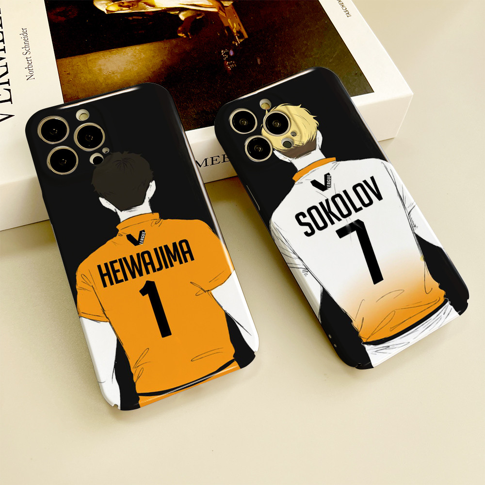 casing Cakupan penuh pola 360° Hard Case Untuk iPhone 6 6S 7 8 Plus XS Max X XR hp anti gores shockp