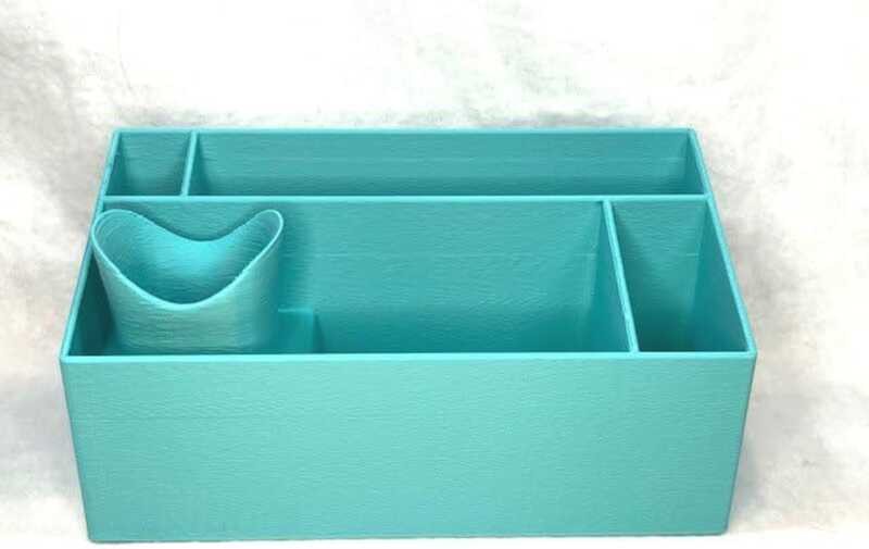 

Paper Crafting A.B.C.D.E. Organizer with Glue Holder for Tombow Liquid Glues (Arctic Teal) s