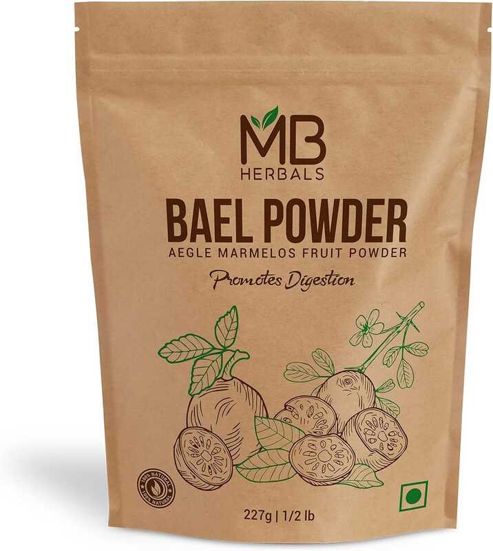 

MB 1 Herbals 8 oz (227 Gram / 0.5 LB) Bael Fruit Powder | Promotes Digestion (227 / LB) |