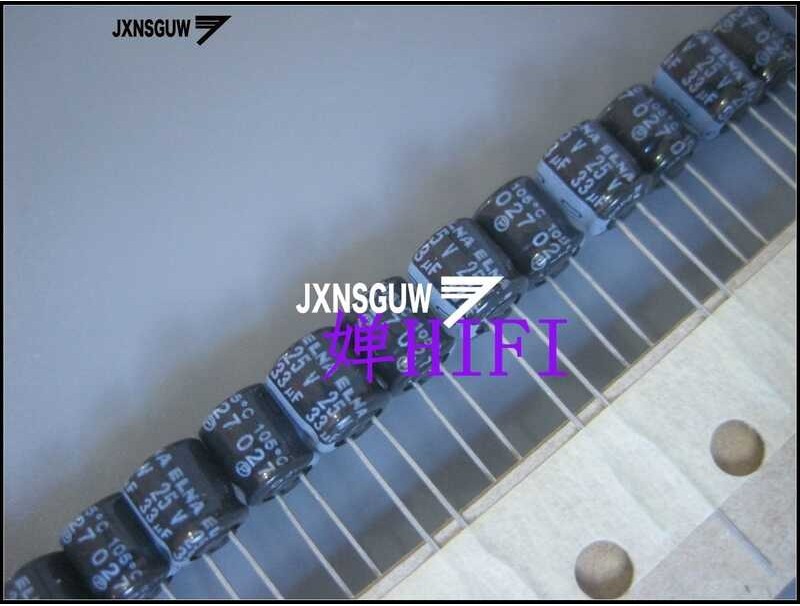 ELNA R2S 20PCS 6.3V 10V 16V 25V 50V 150UF 100UF 47UF 33UF 10UF Aluminum electrolytic capacitors