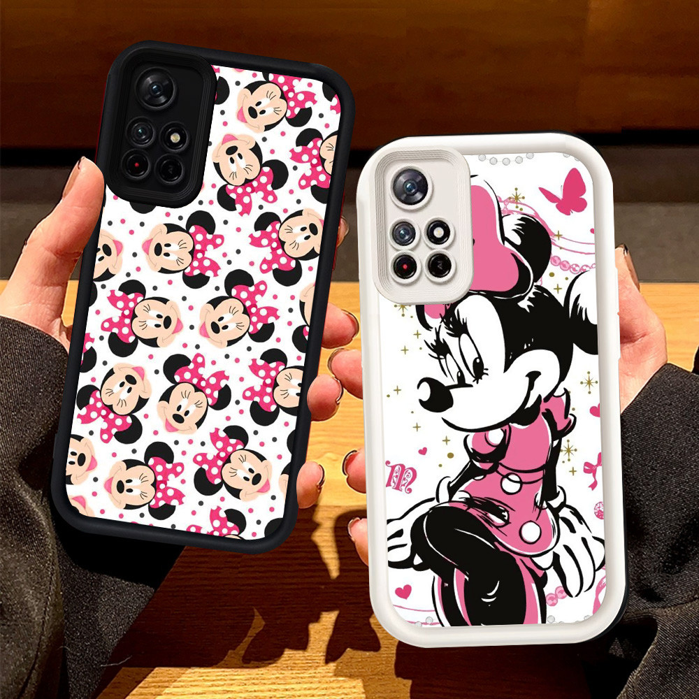 Casing untuk Xiaomi Redmi Note 11 SE 11S 11T Pro 5G Silikon Case H-24 Mickey Mouse
