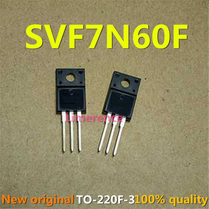 MOSFET SVF7N60F 5PCS SVF8N60F SVF12N60F TO-220F 7N60F 7A/600V MOS Transistor