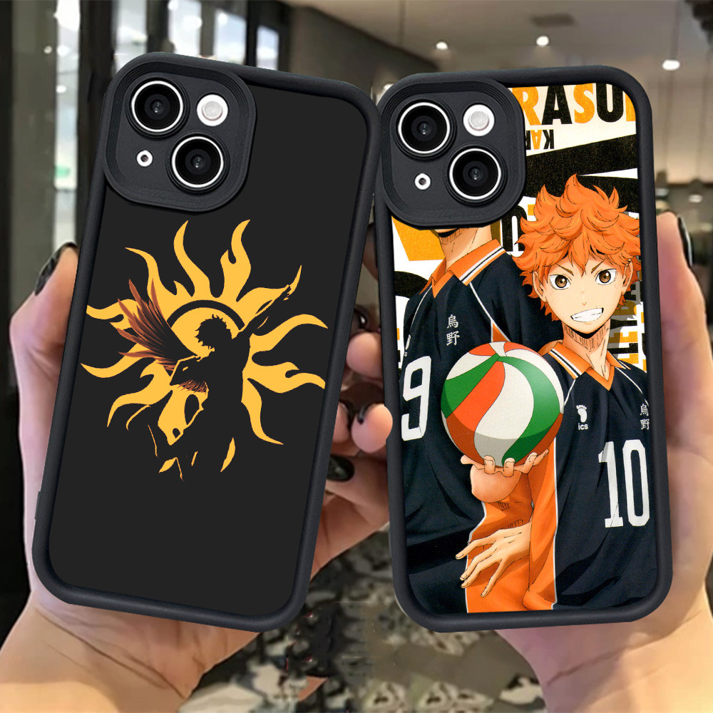 H-12 Haikyuu Anime Casing untuk OPPO Reno A98 F15 A96 F9 11F 11 10 Pro 5G