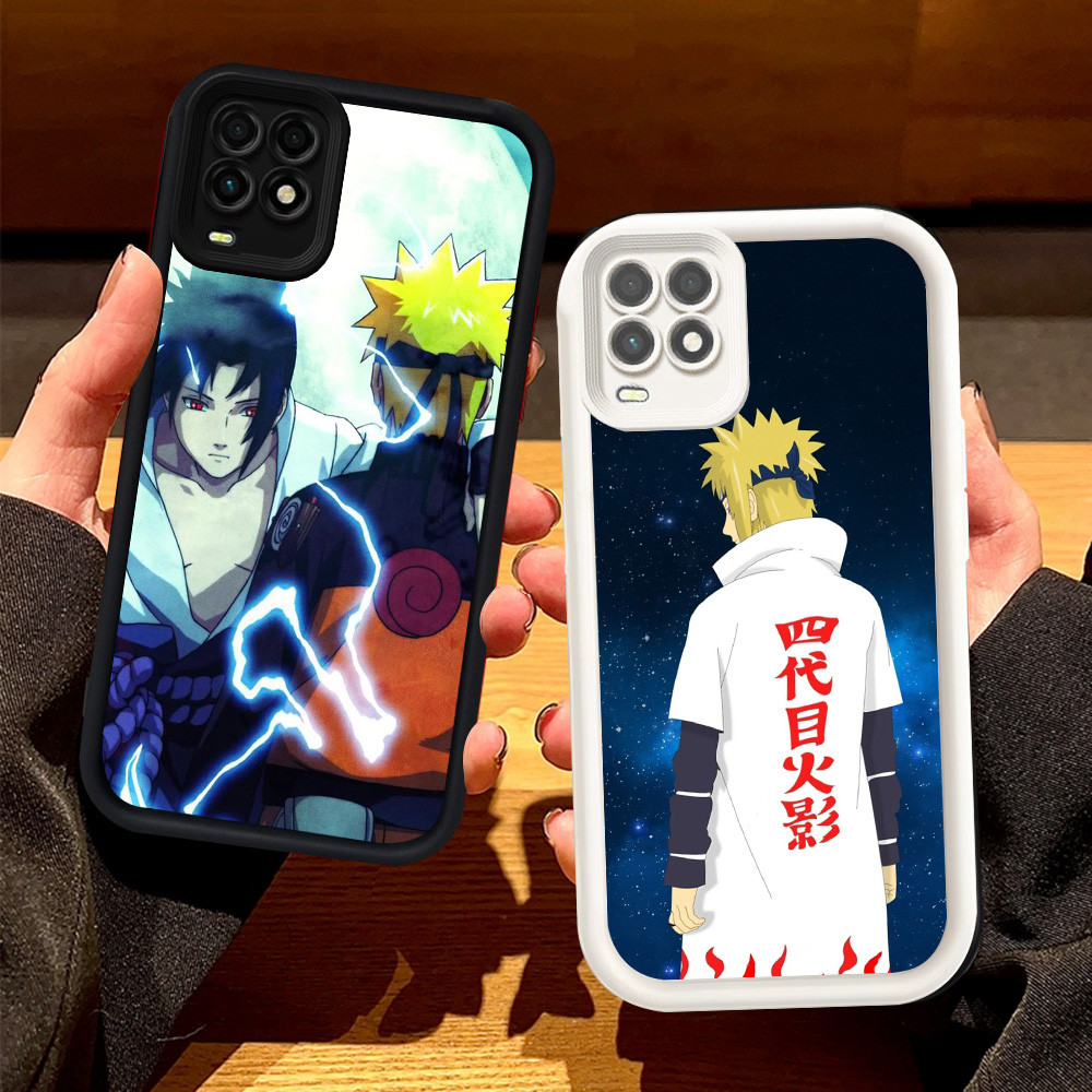 Casing untuk Realme 8 8S Pro 5G OPPO A54 Silikon Case H-101 Anime Naruto