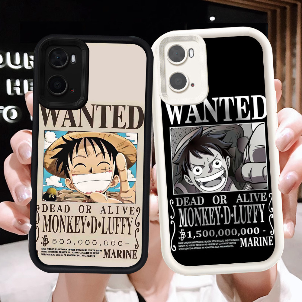 Z-34 One Piece Putih Hitam Casing untuk OPPO A76 A57e A57s A57 A36 Case