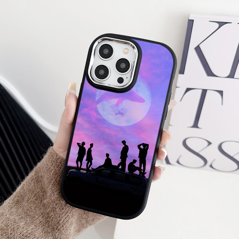 Casing Hp Samsung A11 A21s A31 A51 A71 A12 A22 A32 M40s M12 F12 Casing Ponsel Lembut Bingkai lensa b