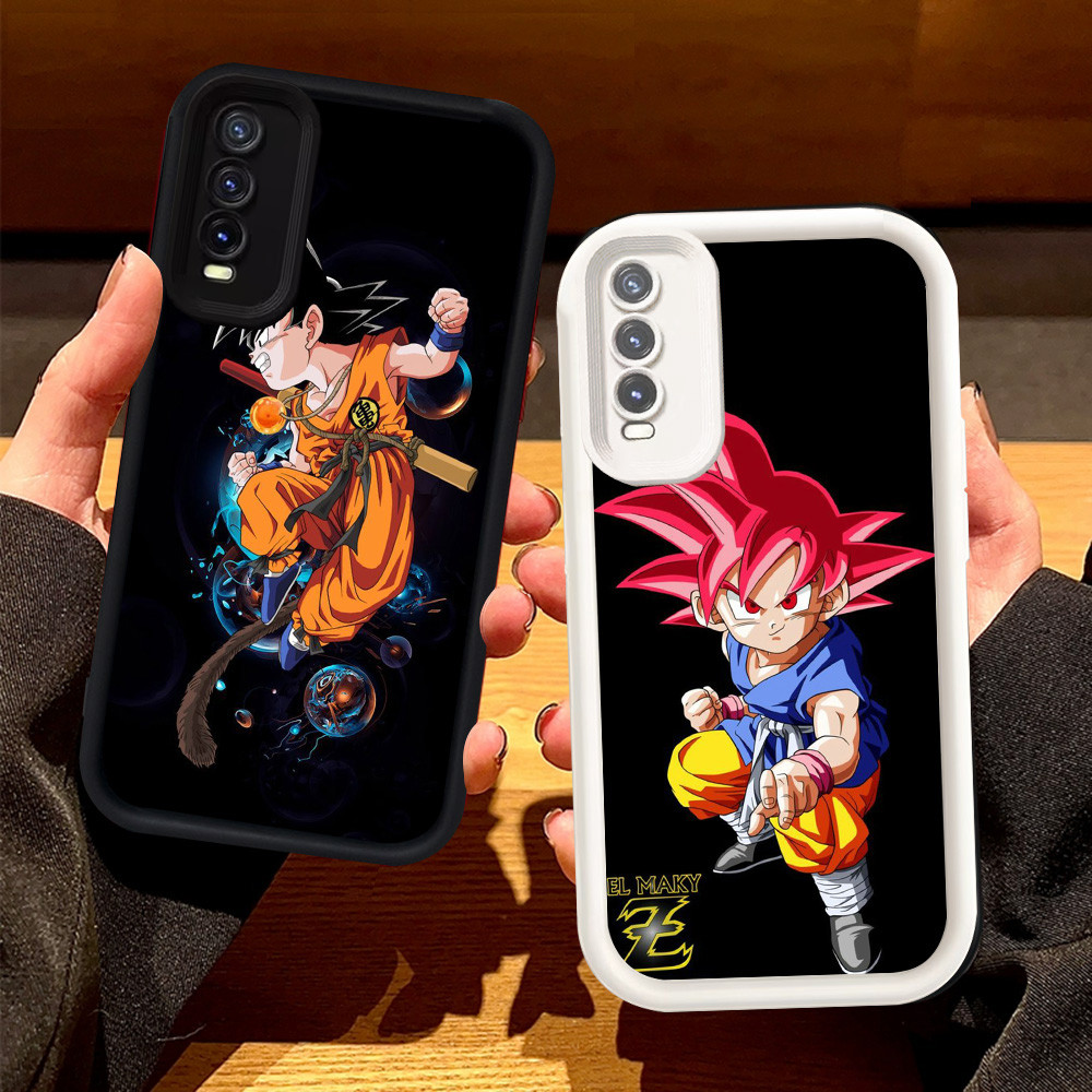 Casing untuk VIVO Y20 Y12s Y11s Y20s Y20i S1 Pro Silikon Case H-61 Dragon Goku Ball Anime
