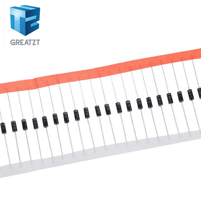 1N5819 100PCS 1N5817 1N5399 1N4937 1N4004 Schottky Rectifier Diode 1N4001 1N4007 UF4007 HER107